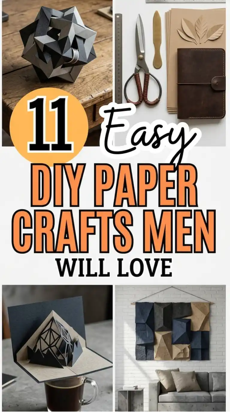 11 Easy DIY Paper Crafts Men Will Love: Simple, Rugged Desk Hacks 2 11 Easy DIY Paper Crafts Men Will Love