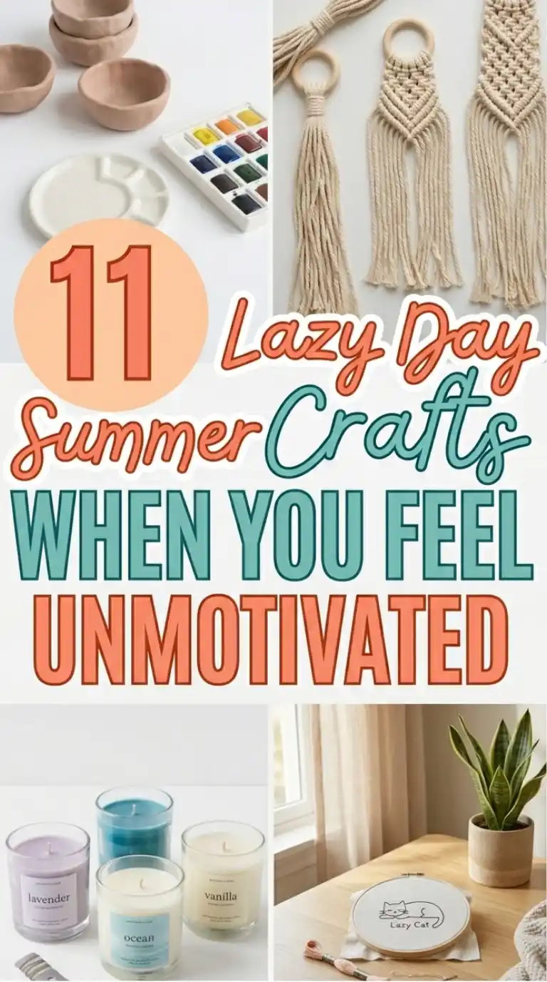11 Lazy Day Summer Crafts When You Feel Unmotivated 2 11 Lazy Day Summer Crafts When You Feel Unmotivated