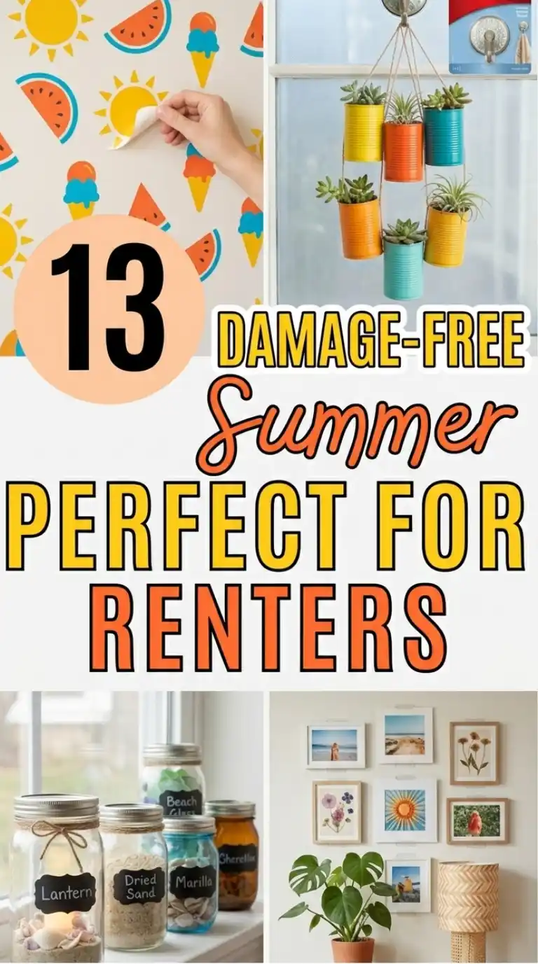 13 Damage Free Summer Crafts Perfect for Renters You’ll Love 2 13 Damage Free Summer Crafts Perfect for Renters