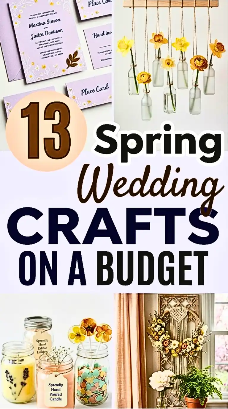 13 Spring Wedding Crafts on a Budget: Chic & Affordable 2 Spring Wedding Crafts on a Budget