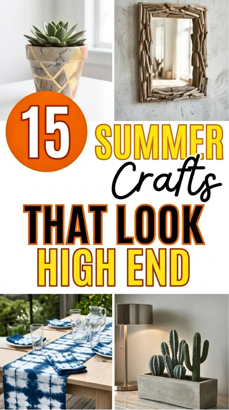 15 Cheap Summer Crafts That Look High End Awe-Inspiring Quick Picks 2 15 Cheap Summer Crafts That Look High End