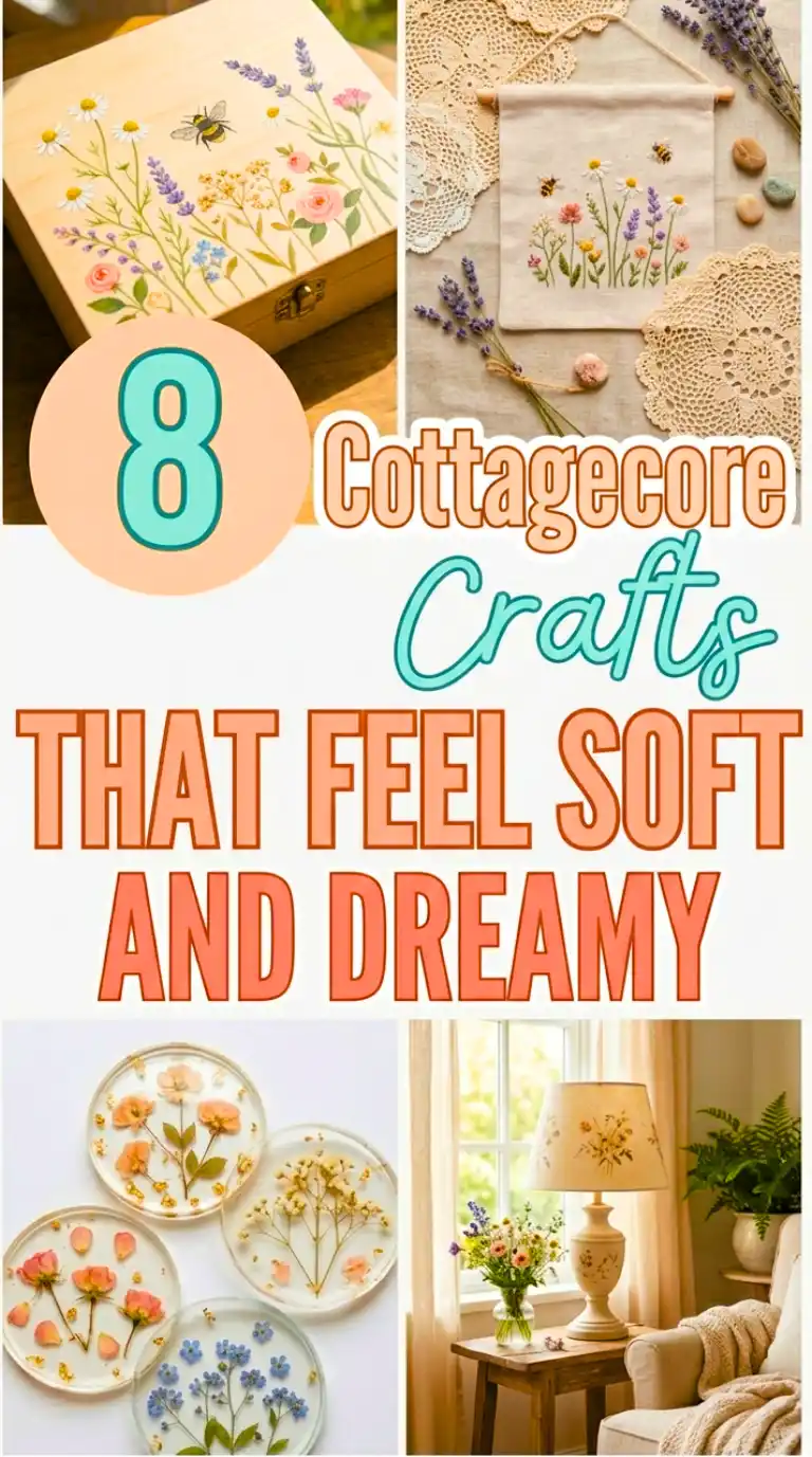 8 Cottagecore Summer Crafts That Feel Soft and Dreamy 2 8 Cottagecore Summer Crafts That Feel Soft and Dreamy