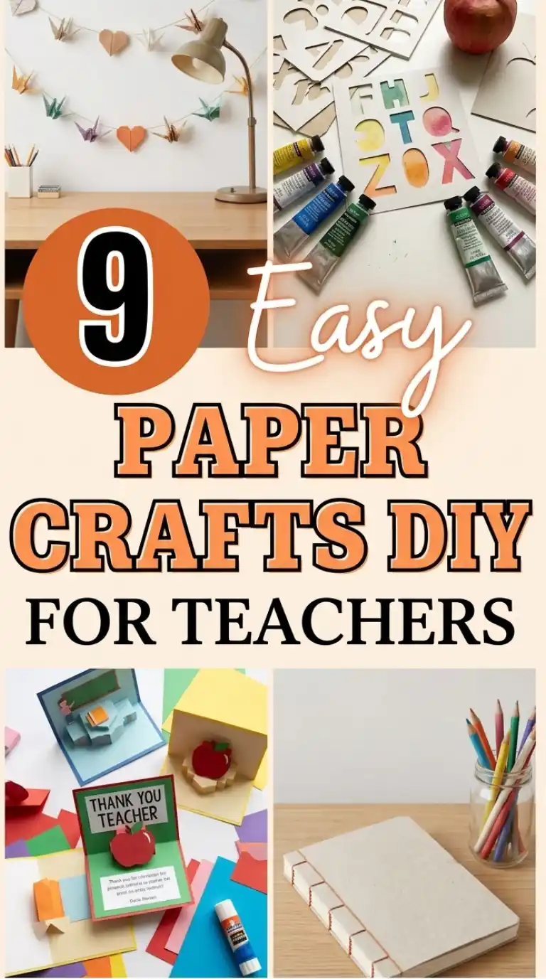 9 Easy Paper Crafts DIY for Teachers: Quick Classroom Wins 2 9 Easy Paper Crafts DIY for Teachers