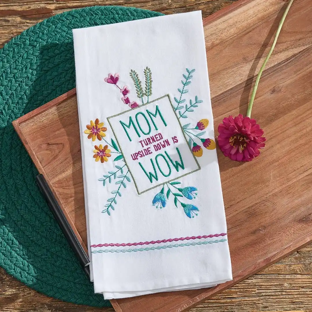 12 Best Mothers Day Gift Ideas on a Budget 13 Hand‑decorated Towel or Kitchen Item