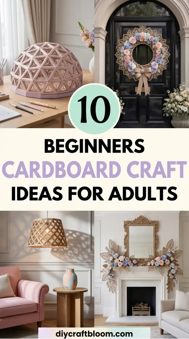 10 Cardboard Craft Ideas for Adults Beginners That Wow 2 10 Cardboard Craft Ideas for Adults Beginners