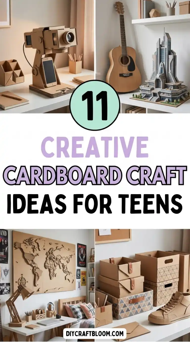 11 Cardboard Craft Ideas for Teens: Wow-Worthy Projects 2 11 Cardboard Craft Ideas for Teens