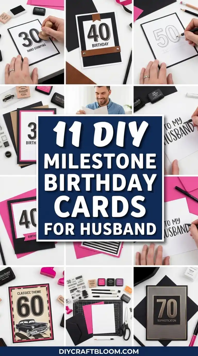 DIY Milestone Birthday Cards for Husband – 11 Creative Ideas He’ll Love 2 11 DIY Milestone Birthday Cards for Husband