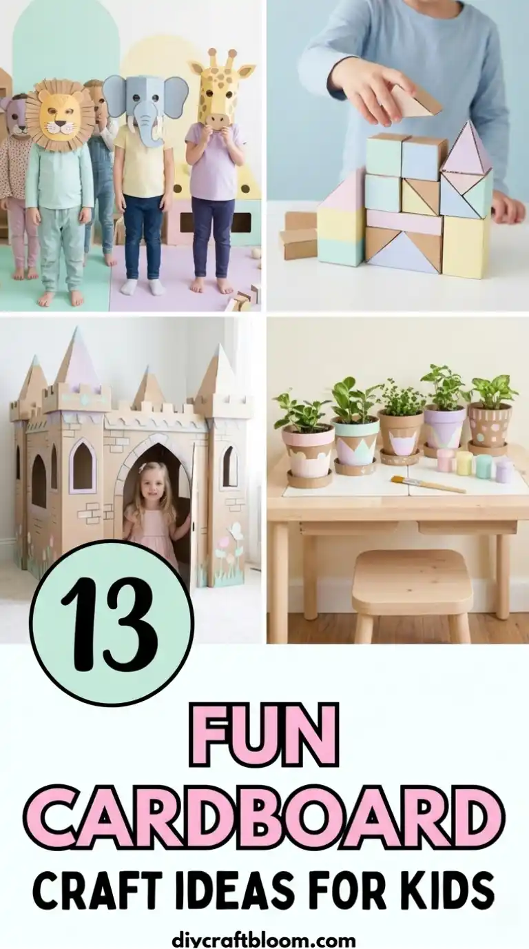 13 Creative Cardboard Craft Ideas for Kids 2 13 Cardboard Craft Ideas for Kids