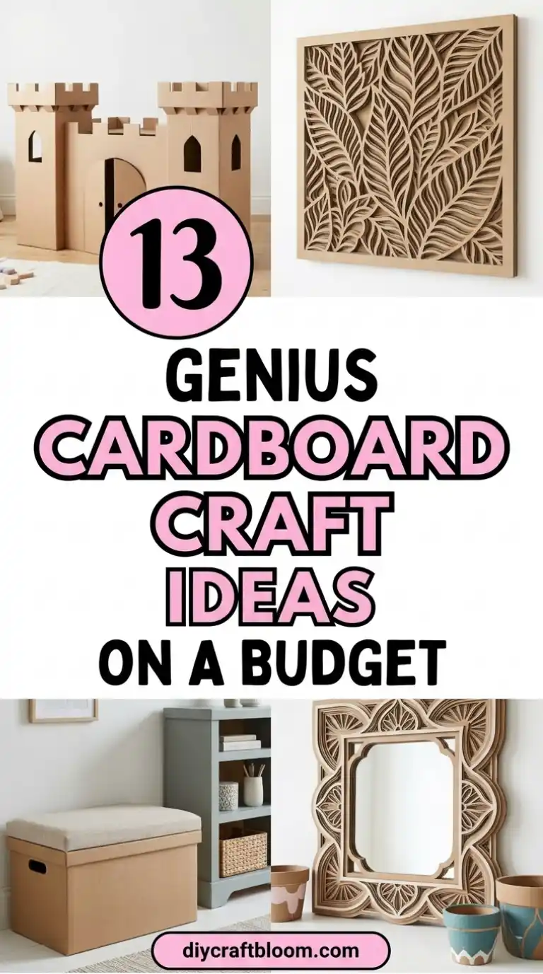 13 Cardboard Craft Ideas on a Budget That Look Way More Expensive 2 13 Cardboard Craft Ideas on a Budget