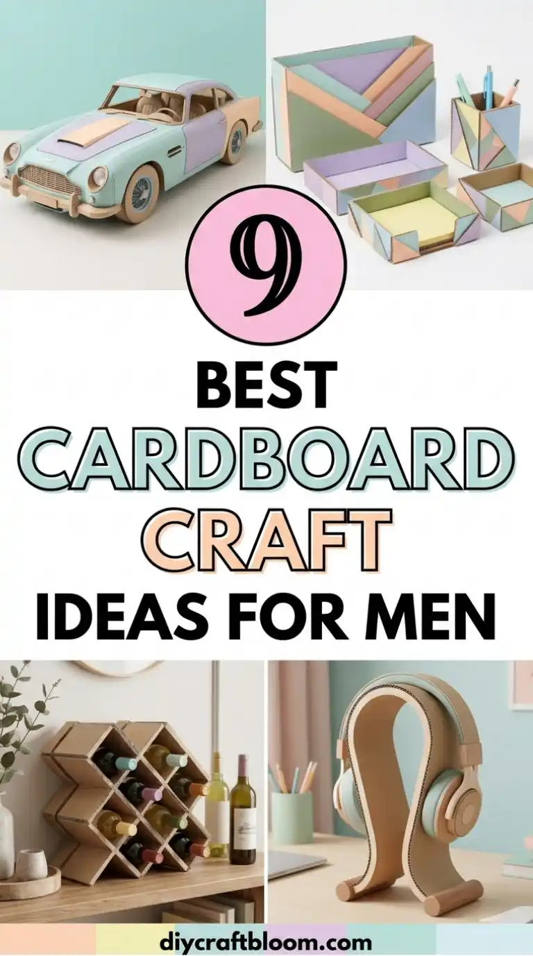 9 Cardboard Craft Ideas for Men Who Love Hands-on DIY Projects 2 9 Cardboard Craft Ideas for Men