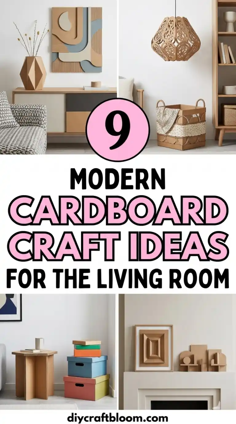 9 Modern Cardboard Craft Ideas for the Living Room That Stun Guests 2 9 Modern Cardboard Craft Ideas for the Living Room