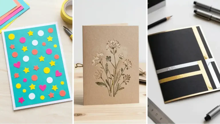 DIY Birthday Card Ideas for a Modern Look