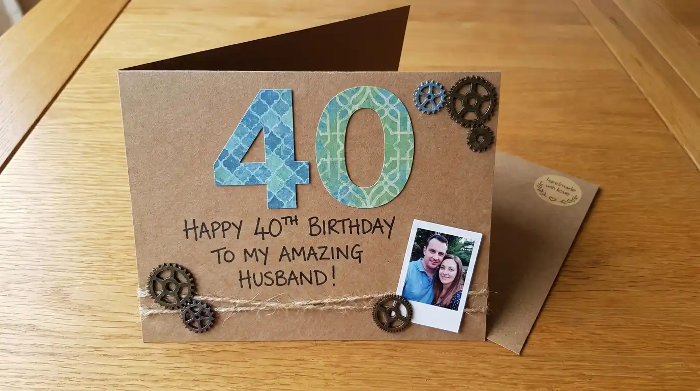 DIY Milestone Birthday Cards for Husband – 11 Creative Ideas He’ll Love 1 DIY Milestone Birthday Cards for Husband