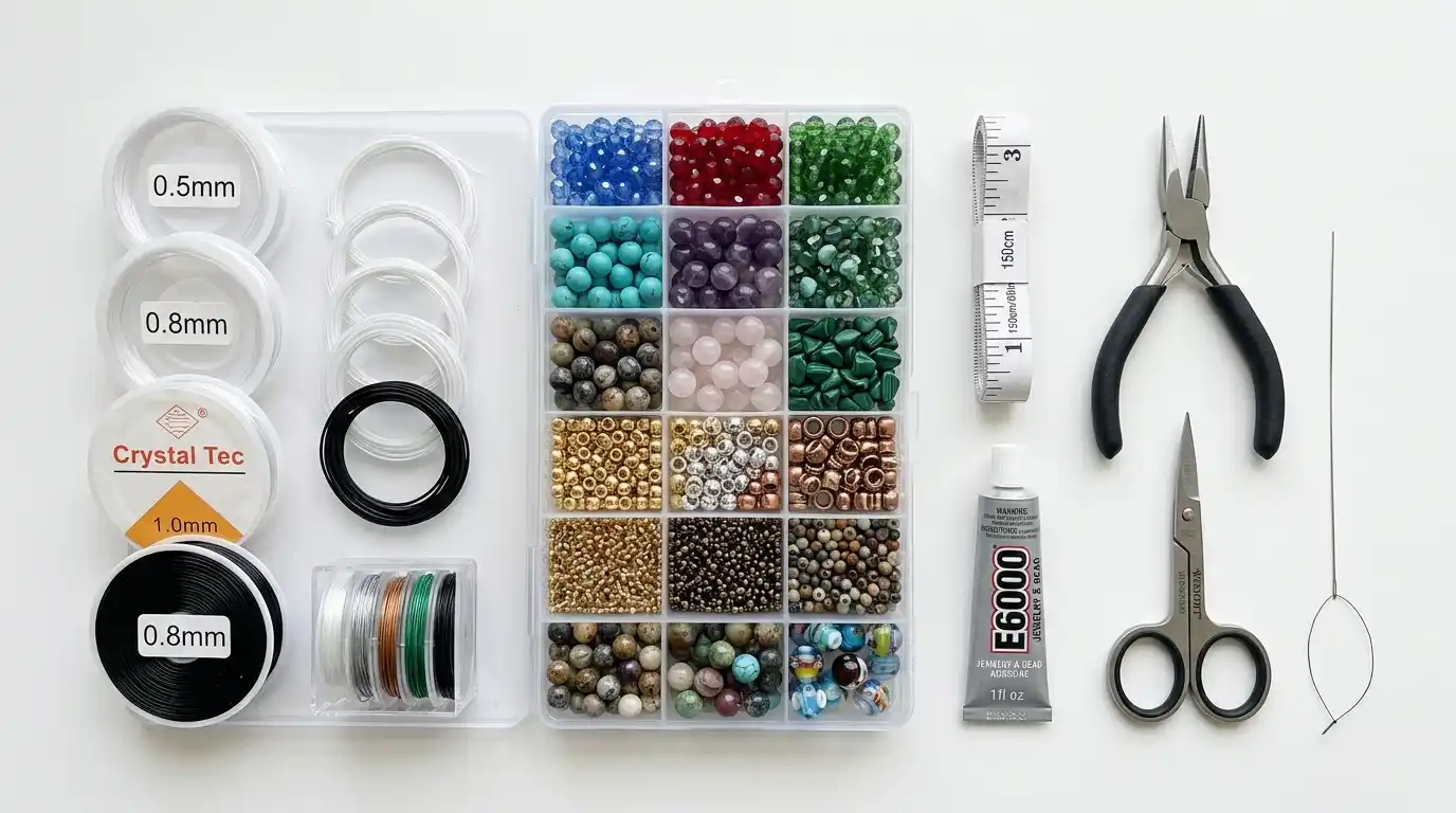 How to Make a Beaded Bracelet: Complete Step-by-Step Guide for Beginners 3 Essential Materials and Tools for Beaded Bracelets
