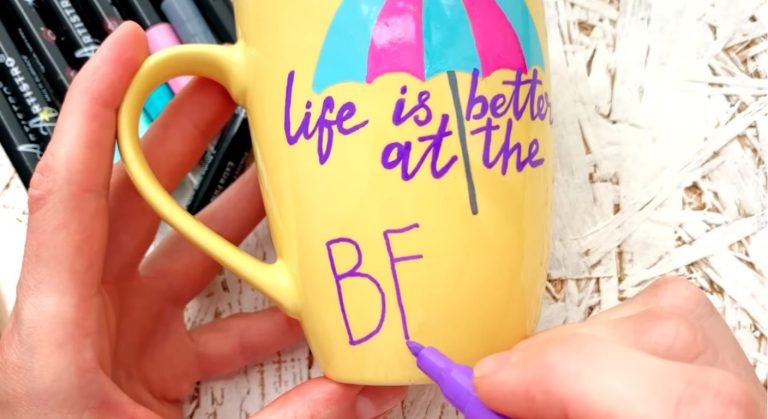 How to Seal Painted Mugs 1