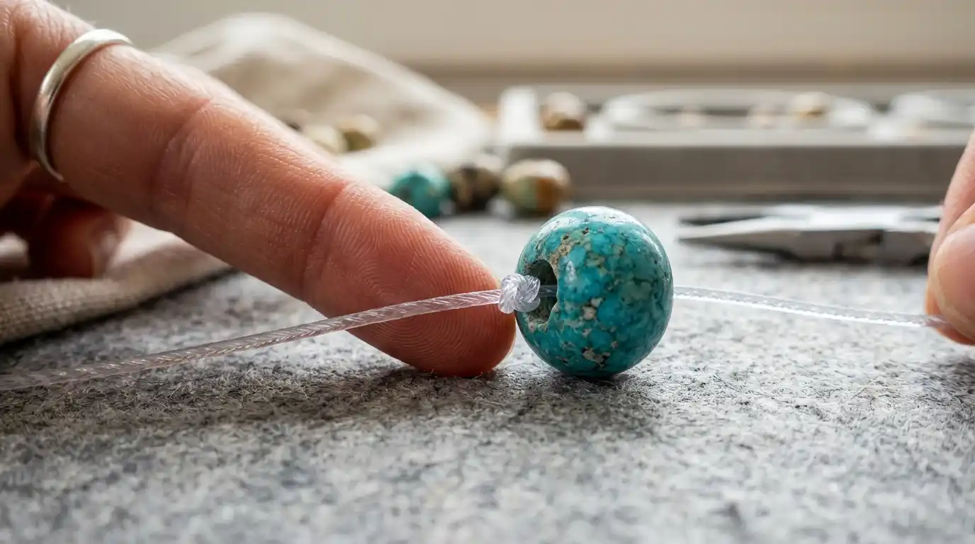 How to Make a Beaded Bracelet: Complete Step-by-Step Guide for Beginners 7 Step 5 Tie a Secure Knot