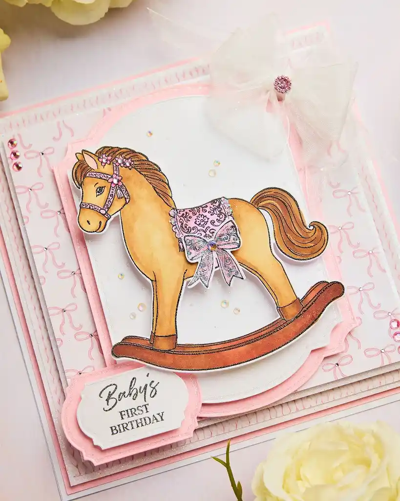 A Dimensional Rocking Horse Card Worth Framing