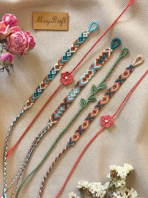 Woven Thread Friendship Bracelets