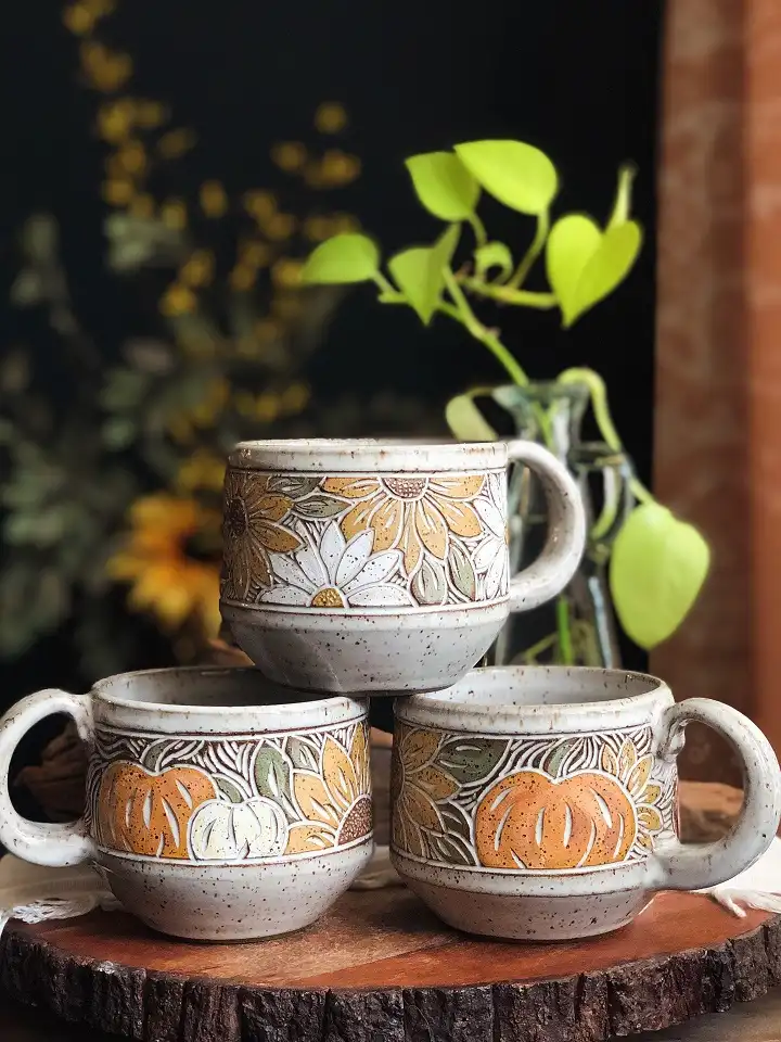 Harvest Band of Sunflowers, Daisies, and Pumpkins