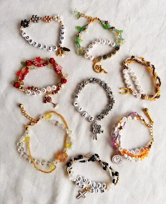 Word-Bead Bracelets