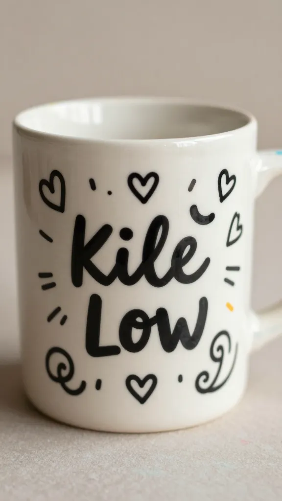 Aesthetic Mug Painting Ideas: 9 Creative DIY Looks 4 Item 3