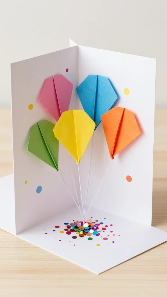 15 Origami Birthday Card Ideas: Cupcake Card That Stands Up 10 Item 9