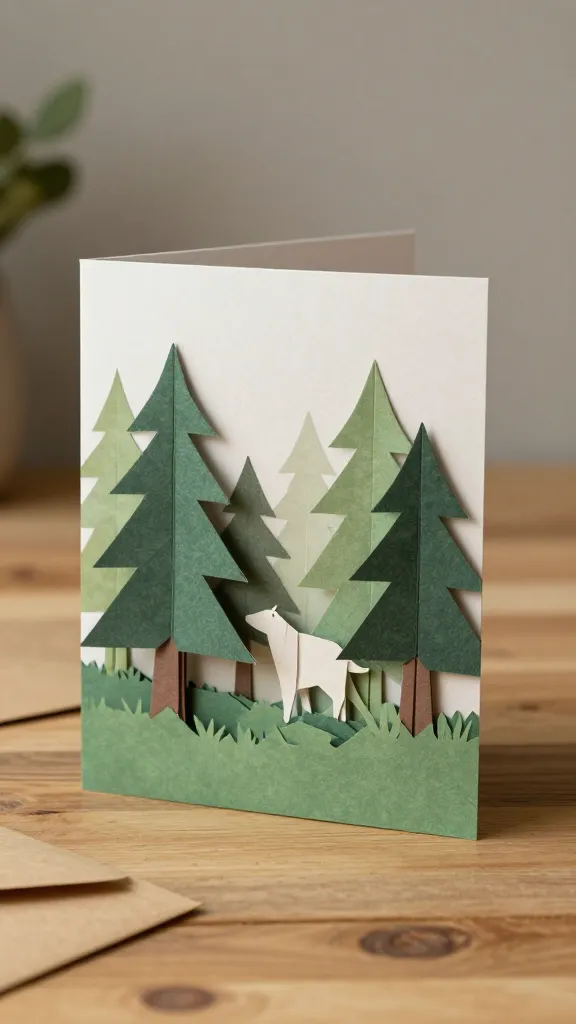 15 Origami Birthday Card Ideas: Cupcake Card That Stands Up 13 Item 12