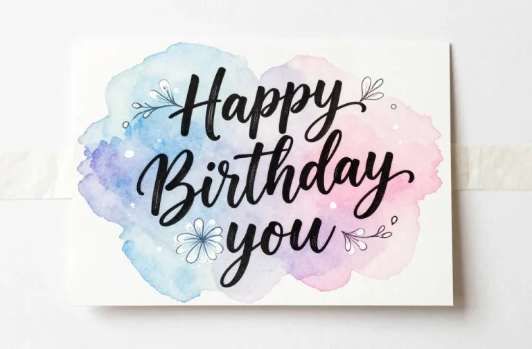 11 Hand Lettering Ideas for DIY Birthday Cards to Wow Everyone 19 11 Hand Lettering Ideas for Diy Birthday Cards to Wow Everyone