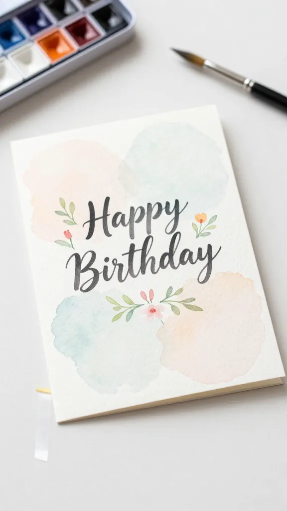 11 Hand Lettering Ideas for DIY Birthday Cards to Wow Everyone 2 Item 1