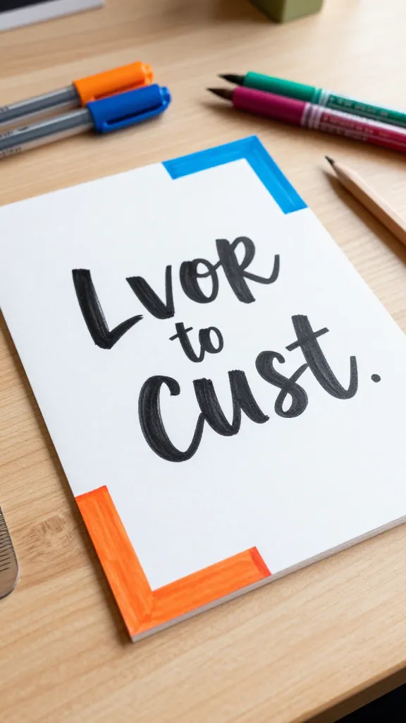 11 Hand Lettering Ideas for DIY Birthday Cards to Wow Everyone 7 Item 6