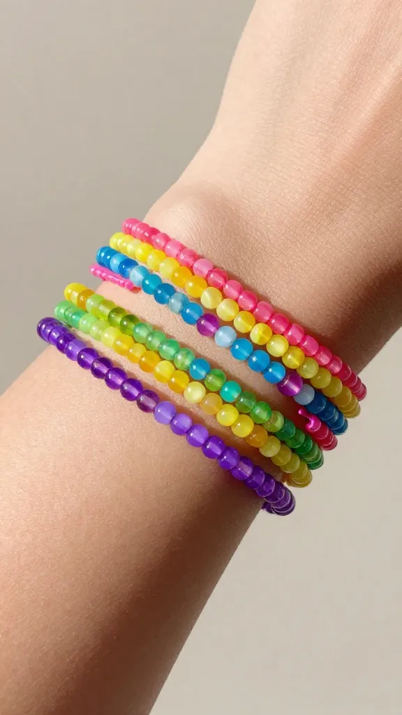 10 Y2k Bracelet Ideas: Neon, Glitter, Glow-Up 6 Item 5