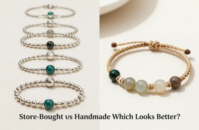 Store-Bought Vs Handmade Bracelets Which Looks Better? See the Truth
