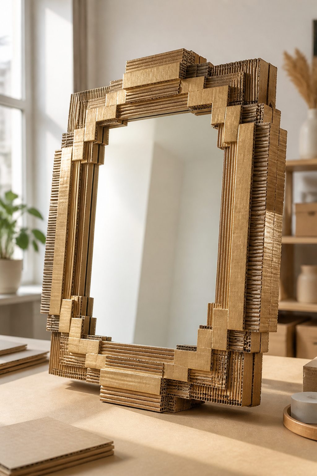 10 Aesthetic Cardboard Craft Ideas for Your Room 8 Item 6