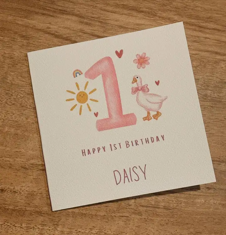 Daisy's Card Proves Simple Can Still Feel Sweet