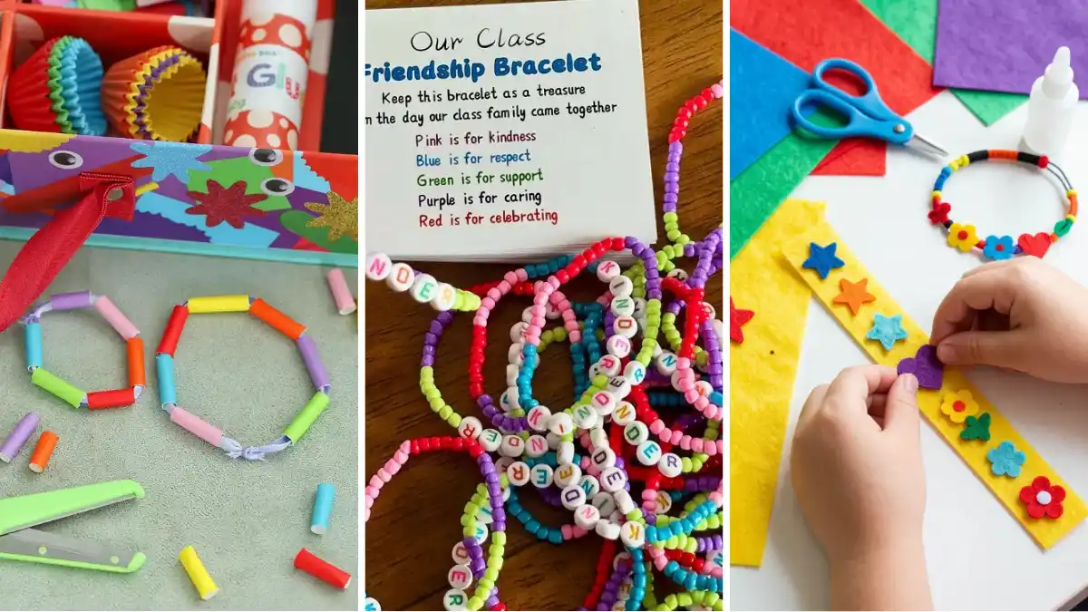 13 Friendship Bracelet Ideas for Preschool Crafts 1 Friendship Bracelet Ideas for Preschool Crafts