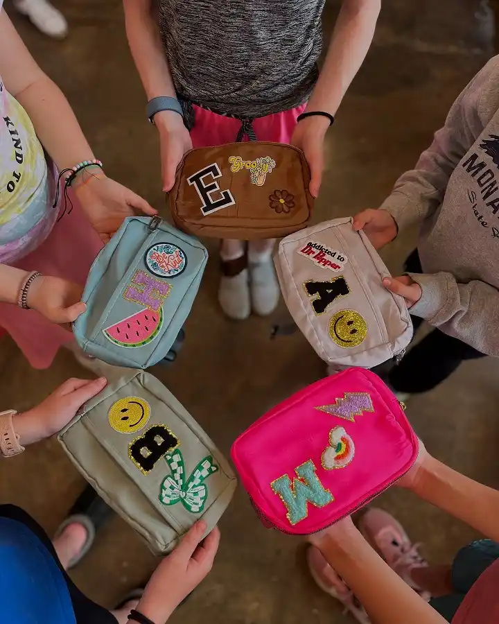 Patch Pouches Everyone Can Personalize