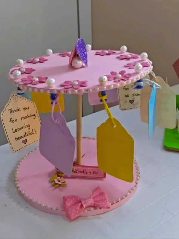 Tiered Thank You Tag Stand
