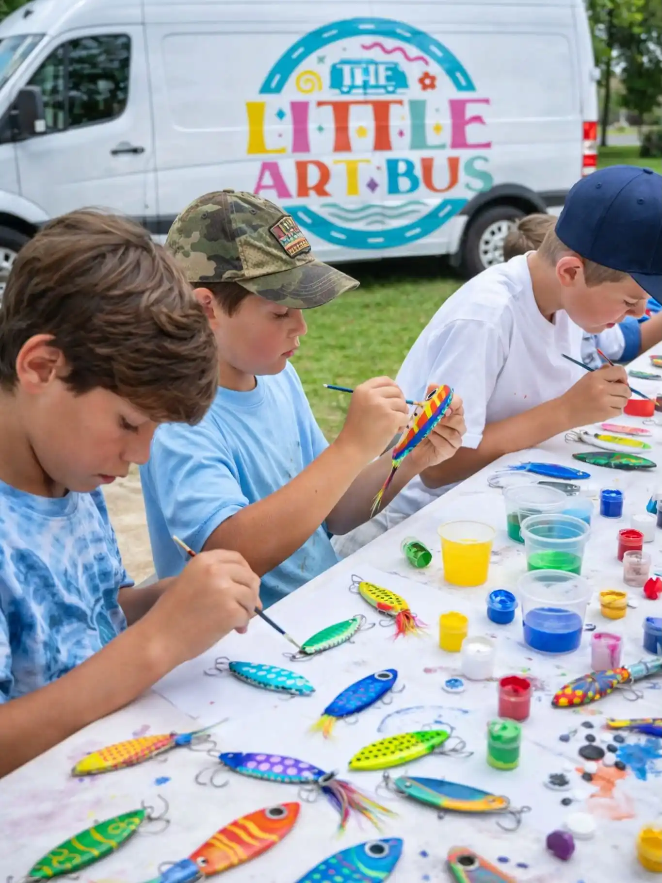 Paint Your Own Fishing Lures for an Outdoor Craft Day
