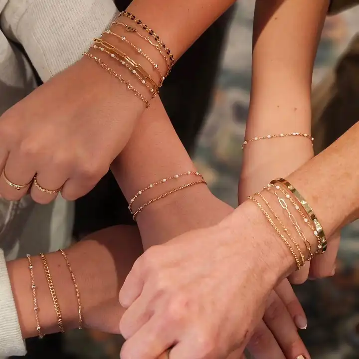 Layer Fine Chains Without the Tangle