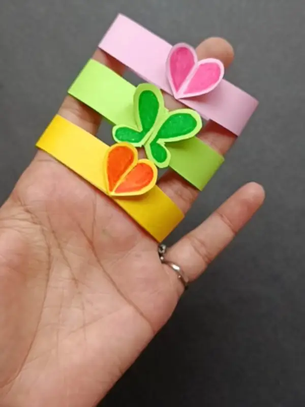 13 Friendship Bracelet Ideas for Preschool Crafts 2 Paper Strip Bracelets for Kids Who Aren't Ready for Beads