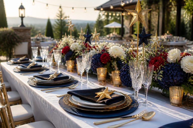 10 DIY 4th of July Luxury Tablescape Ideas