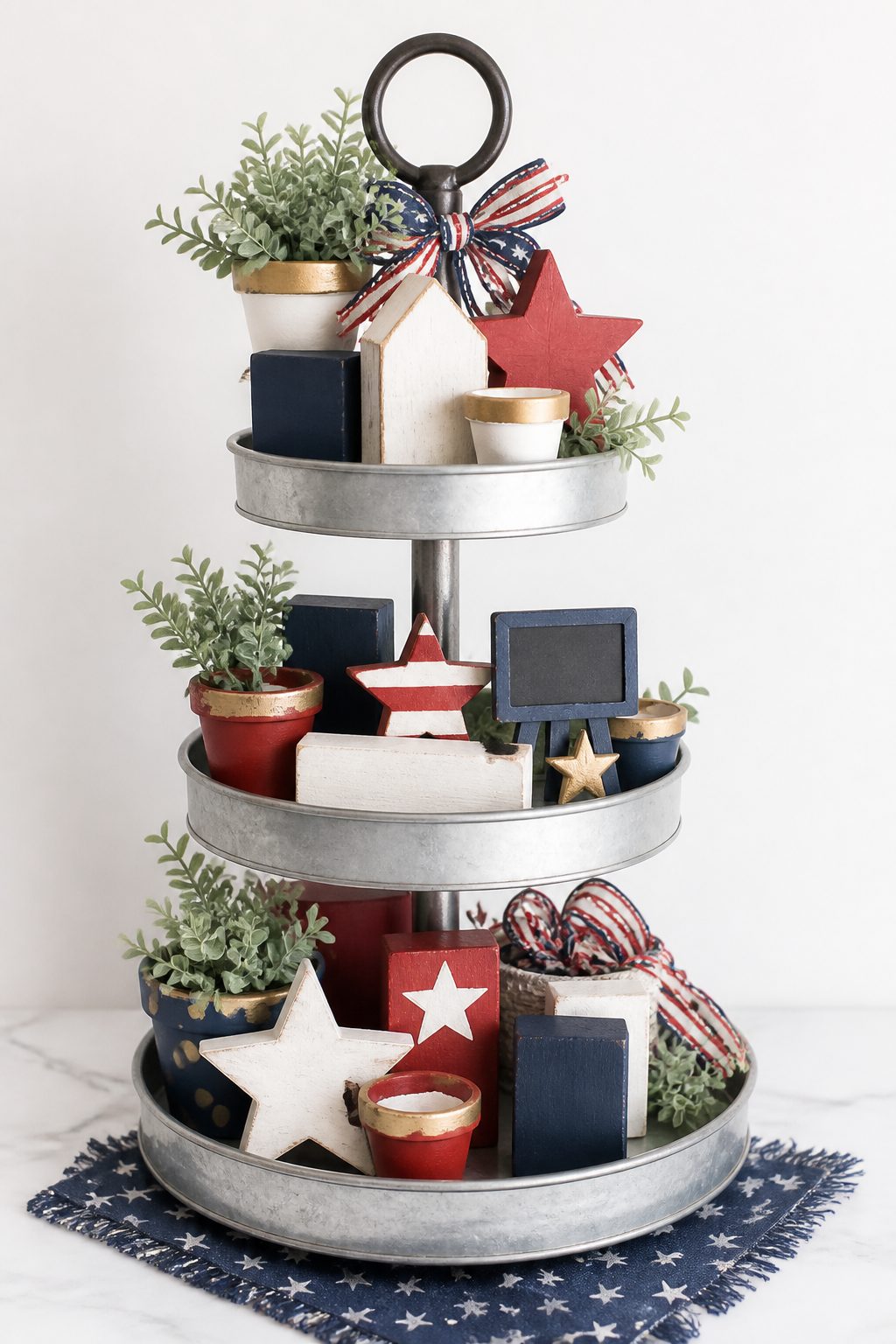 8 DIY 4th of July Dollar Tree Crafts Ideas 7 Item 6