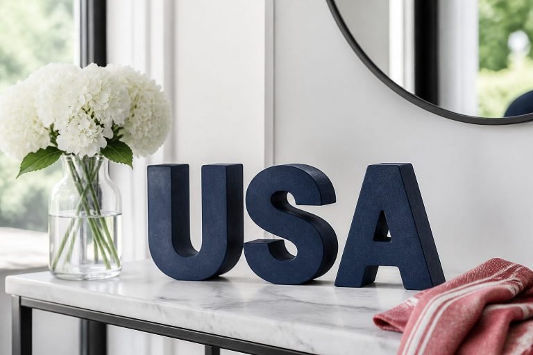 10 DIY 4th of July Minimalist Home Decor Ideas