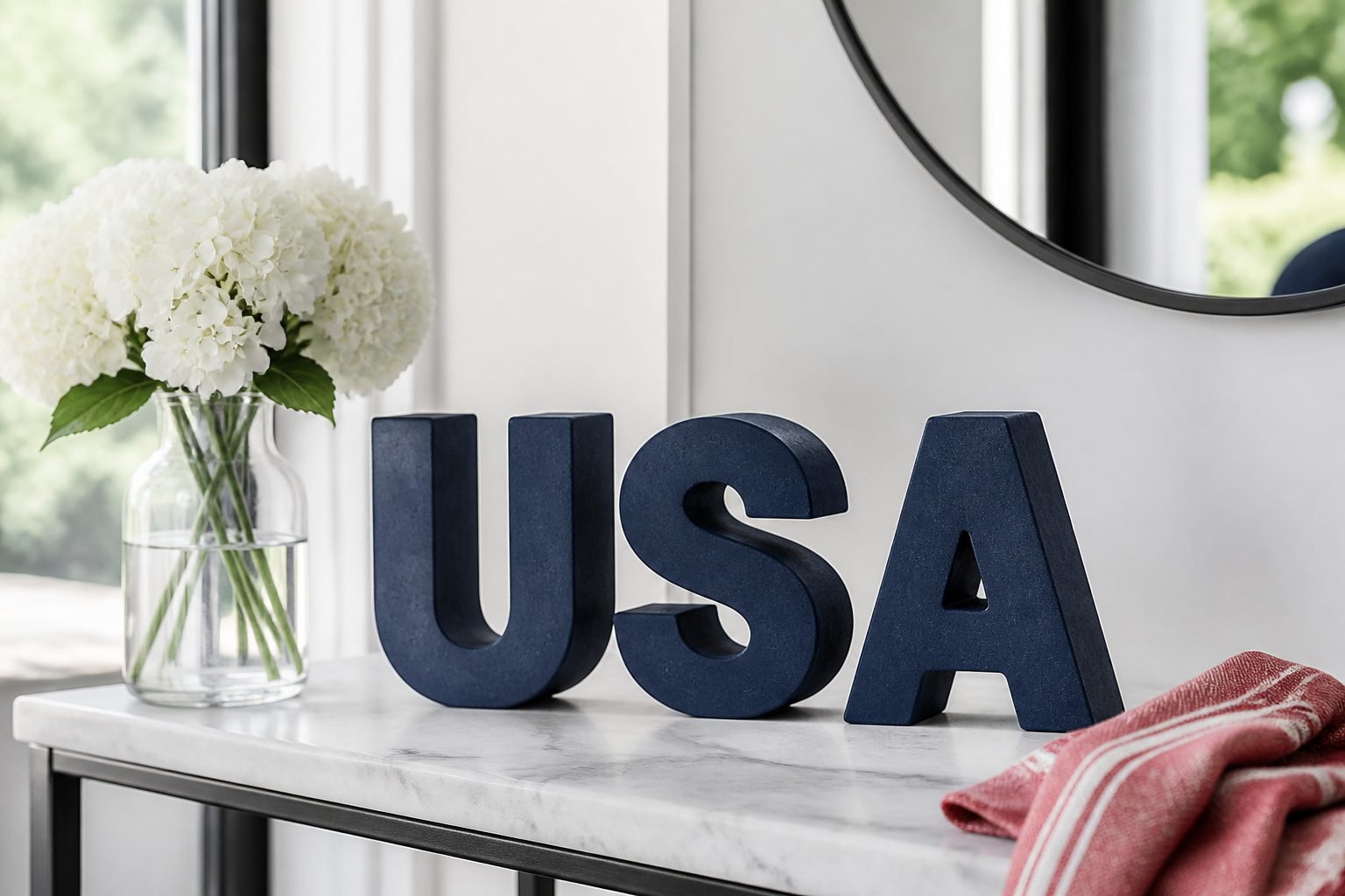 10 DIY 4th of July Minimalist Home Decor Ideas