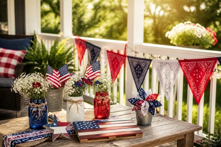 8 DIY 4th of July Decorations Ideas on a Budget