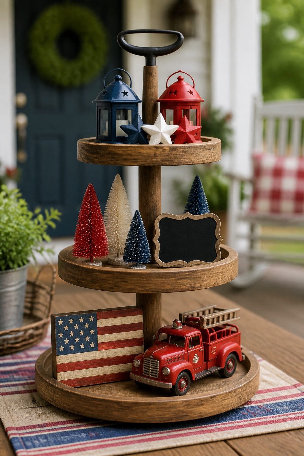 10 DIY 4th of July Patriotic Front Porch Ideas 7 Item 6