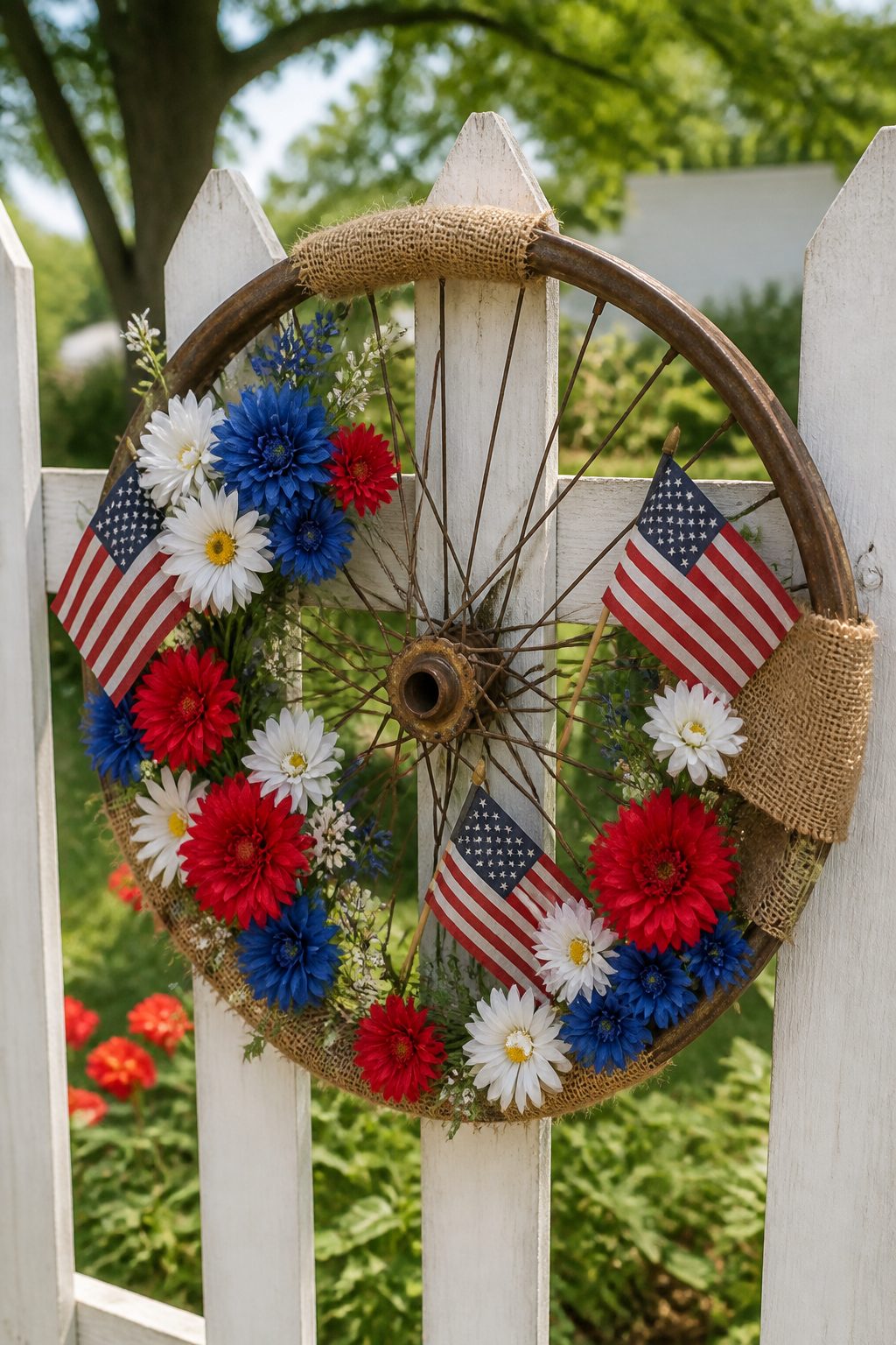 7 DIY 4th of July Patriotic Garden Decoration Ideas 3 Item 2