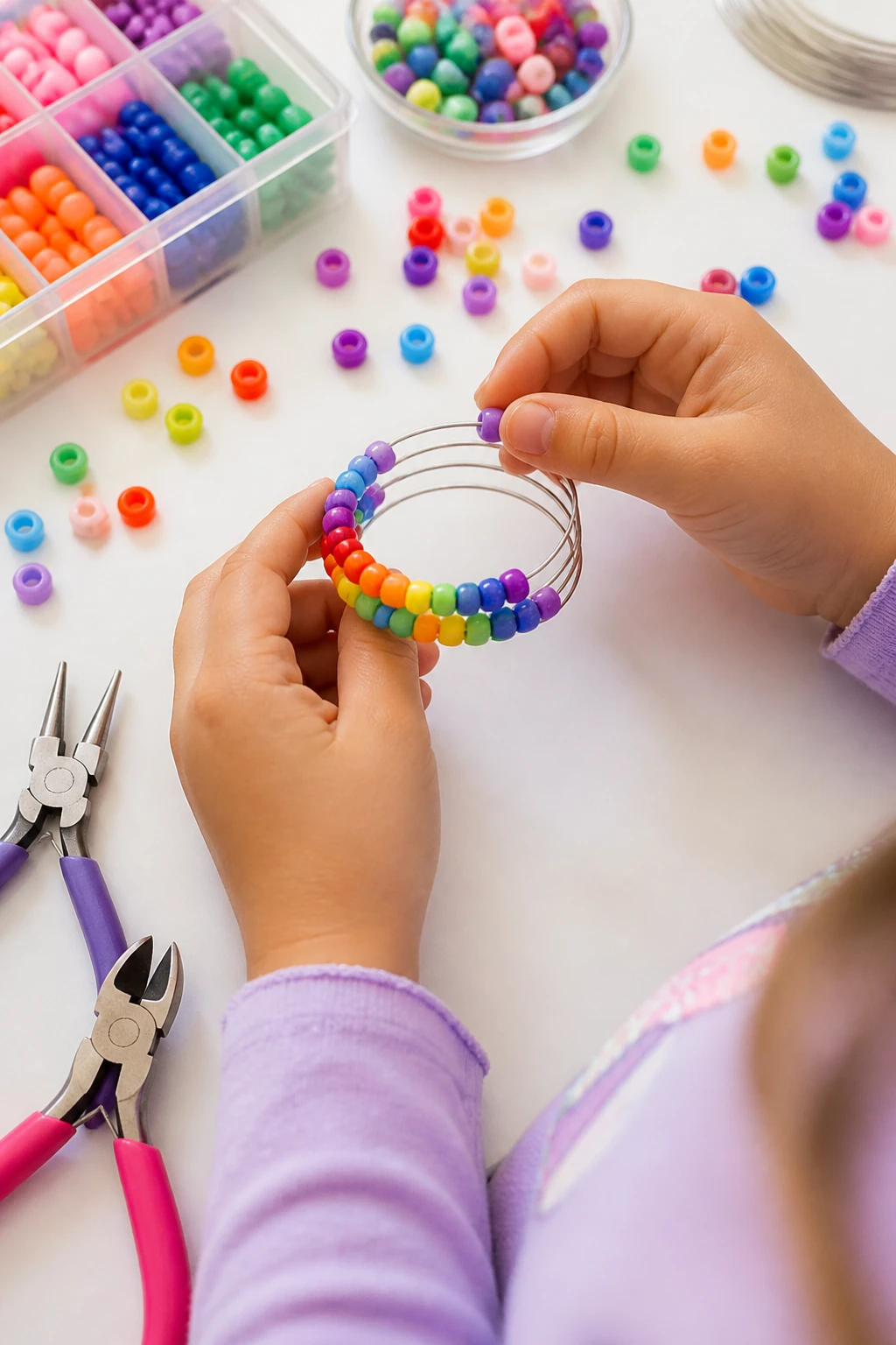 9 Wire Bracelet Ideas for Kids Craft Class That Need Zero Experience 2 Item 1