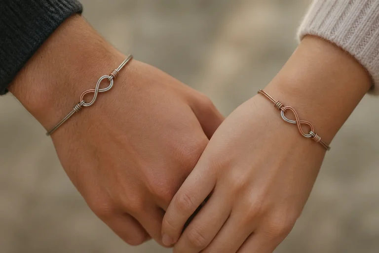 8 Matching Wire Bracelet Ideas for Couples That Are Deeply Personal 19 8 Matching Wire Bracelet Ideas for Couples That Are Deeply Personal