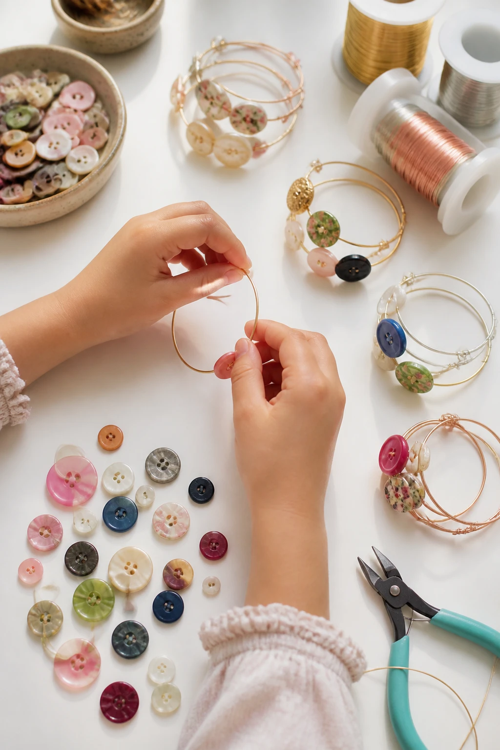 6 Easy Wire Bracelet Ideas for Kids to Make at Home 6 Item 5